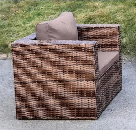 Комплект плетеной мебели AFM-302AL Brown (Искусственный ротанг/Коричневый) Afina