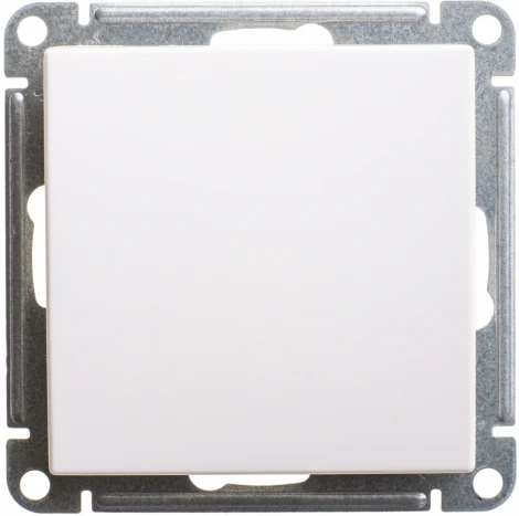 Выключатель встраиваемый одноклавишный (белый) IP44 Systeme Electric W59 VS610-156B-1-86