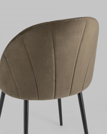 Стул Stool Group Логан велюр коричневый УТ000035441