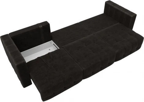 Диван прямой Лига-052 НПБ Лонг Лига Диванов (Велюр) арт.128790