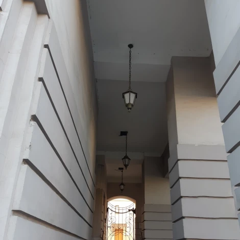 Уличный светильник подвесной Fumagalli Noemi E35.121.000.AYH27 (220V, на цепи, IP55)