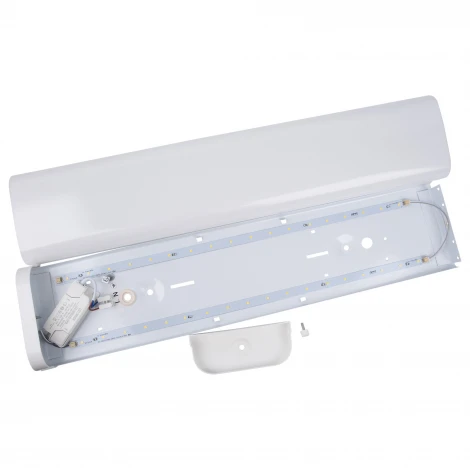 Светильник линейный светодиодный накладной 4000К 1700Лм Uniel ULO-C01 ULO-C01B 16W/4000K/L64 IP40 OPAL WHITE