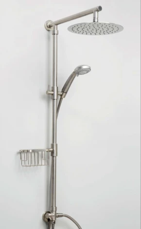 Душевая стойка Wasserkraft A038 матовый хром