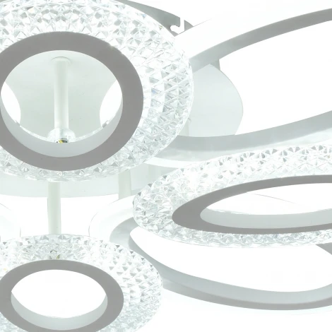 Потолочная люстра светодиодная Escada Kalypso 10275/8LED APP 85W White