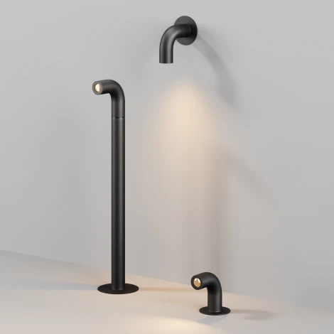 Наземный светильник уличный Maytoni Sleek O477FL-L2GF3K (LED, 220V, IP65)