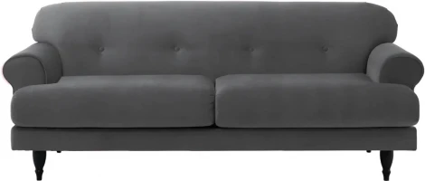 Диван Italia ОГОГО (арт.329684), (Ткань/Темно-серый)