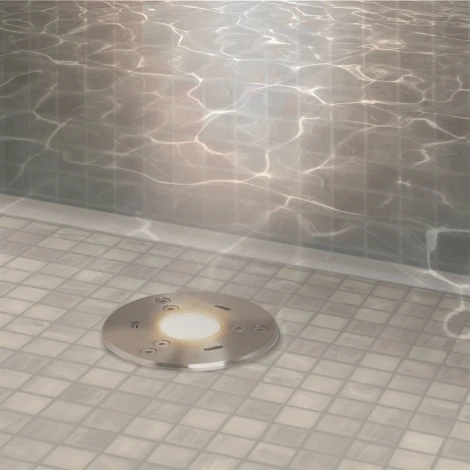 Встраиваемый светильник уличный для бассейна Arlight KT-AQUA 024938 (LED, 12V, IP68)