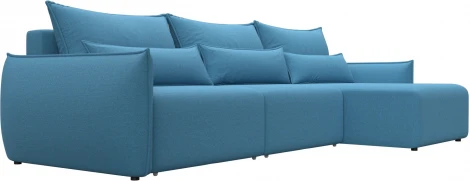 Диван угловой Лига-051 НПБ Лонг угол универсальный Лига Диванов (Рогожка) арт.128662