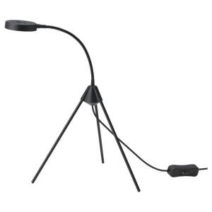 ТРЕТТИОТРЕ Настольная лампа, светодиодная, черный