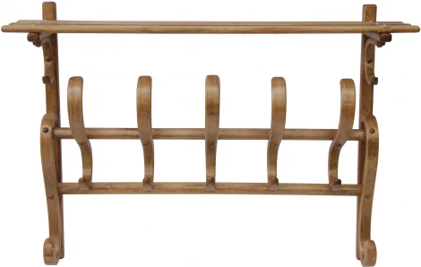 Вешалка настенная В 7Н светло-коричневый от фабрики Mebelik