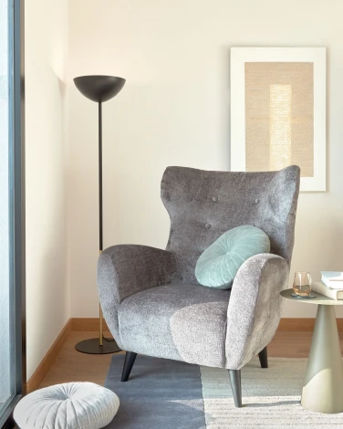 Журнальный стол La Forma (ex Julia Grup) Shirel (Зеленый/ Металл,Железо)