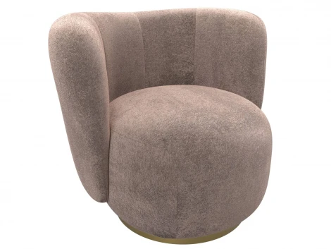 Кресло Лига-072 (Фанера//Велюр/Бежевый) Лига Диванов 131013