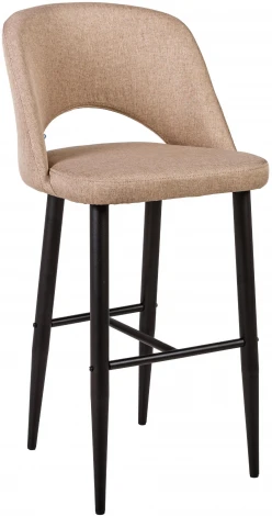 Стул барный R-Home Lars Браун/Черный