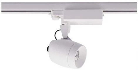 Трековый светильник трехфазный 220V 15W Donolux Pluton DL18433/11WW-Track R White (LED, круглые)