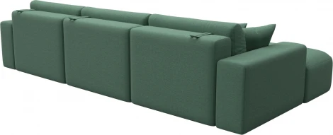 Диван угловой Лига-036 НПБ Классик Лонг левый угол Лига Диванов (Рогожка) арт.124679L