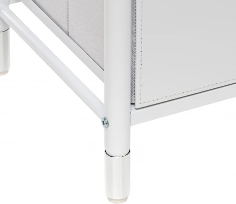 Комод Leset Хайди широкий 5 ящиков (Сталь/Экокожа) Leset арт.2500000224256