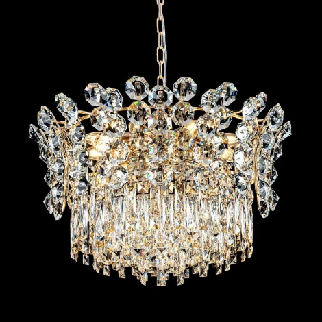 Подвесная люстра хрустальная Modelux MODELUX ML.7550.16 GD