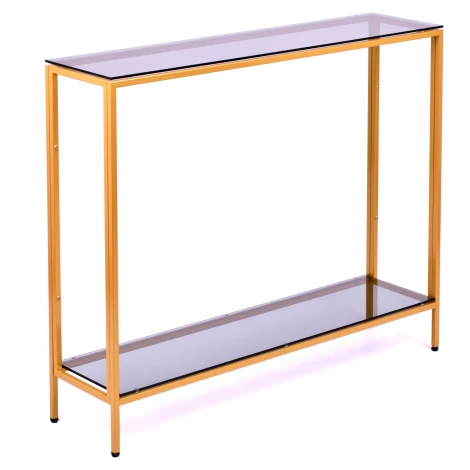 Консольный стол AllConsoles 1082-CG grey золотой