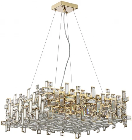 Подвесная люстра хрустальная Stilfort Tetrix 2171/03/10P (220V, на тросе)