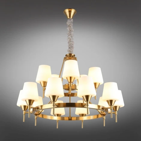 Подвесная люстра ярусная большая Aployt Lyus APL.840.03.15 (220V, на цепи)