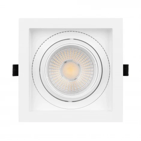 Встраиваемый светильник светодиодный MS-VORTEX-BUILT-S140x140-30W Warm3000 (WH-WH, 50 deg, 230V) (Arlight, IP20 Металл) 057924