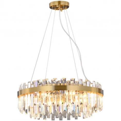 Подвесная люстра ILLUMICO IL5189-8PLS-29 BRASS MIRAGE