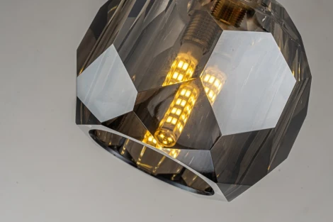 Подвесной светильник Belfast Clifton D3315-1 GL GR (220V, на проводе, шар)