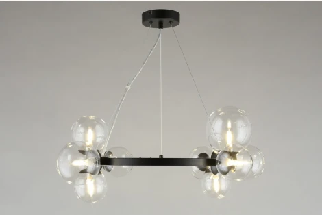 Подвесной светильник Aployt Feliche APL.334.03.11 (220V, на тросе, шарики, молекулы)