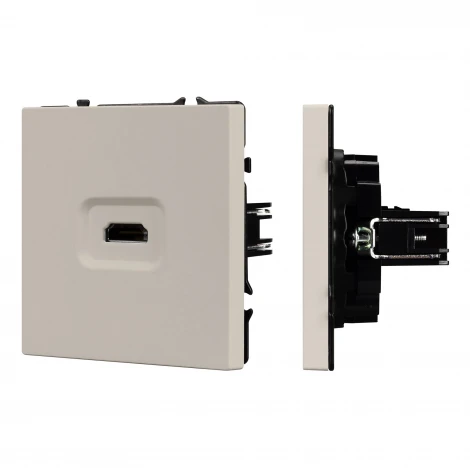 Розетка ARL NOBE HDMI софт-тач кашемир SCT-MHD1-SFPL-CA (Arlight,) 061842(1)