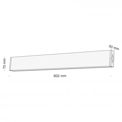 Настенный светильник линейный светодиодный Maytoni Vilora C937-WL-01-18W-N