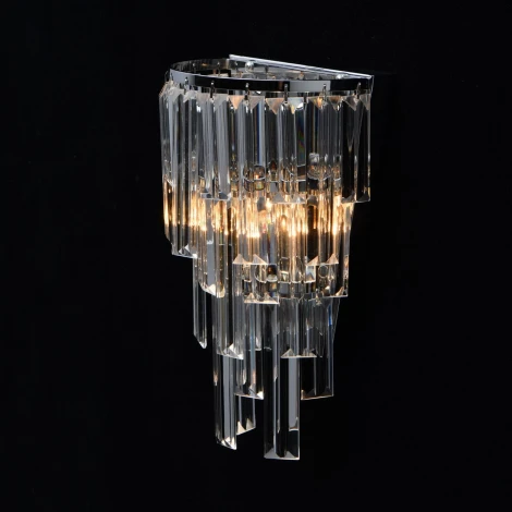 Настенный светильник MW-Light Аделард 642023401 (220V, хрусталь)