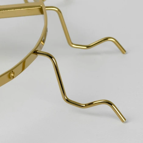 Потолочная люстра на штанге Lussole Hesperia LSP-8835 (220V, листья, IP21)