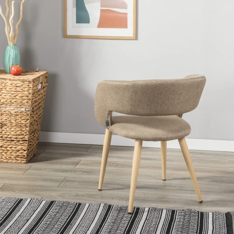 Стул R-Home Hugs beige/нат.дуб