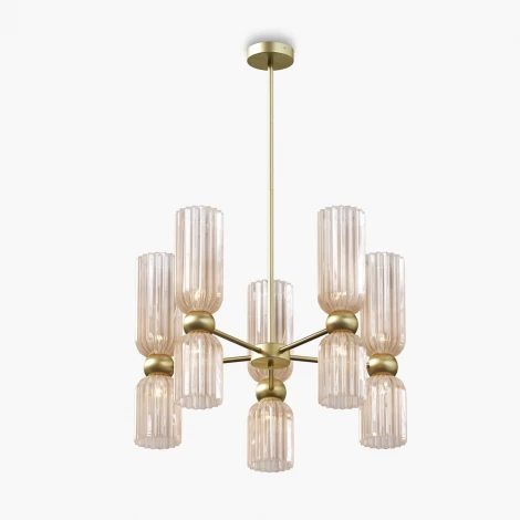 Потолочная люстра на штанге Maytoni Antic MOD302PL-10CG (220V)