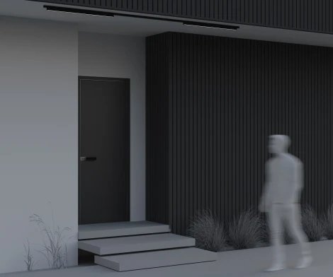 Уличный трековый светильник низковольтный LED 24W 48V Maytoni Basis O-TR02-1-S-24WB4K