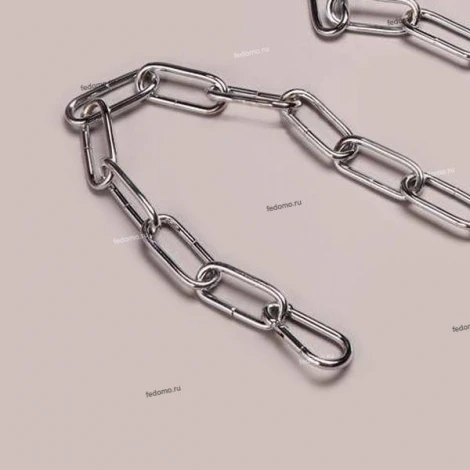 Цепь для люстры с двумя карабинами Eurosvet, хром