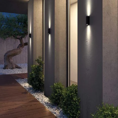 Архитектурная подсветка светодиодная Reluce 86845-9.2-002KT LED2*5W BK (220V, IP65)