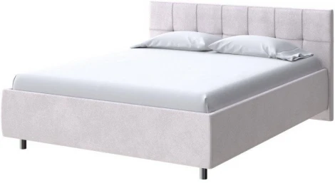 PROxSON Кровать Diamo без основания (Ткань: Велюр Casa Лунный) 160x200