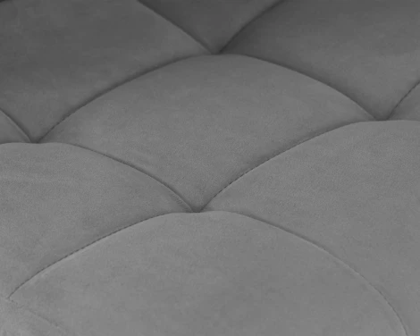 Стул барный DOBRIN CANDY (серый велюр (MJ9-75)) 5006-LM CANDY, цвет сиденья серый (MJ9-75) основания хром