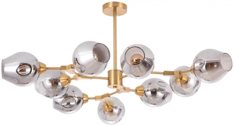 Потолочная люстра на штанге Arte Lamp Yuka A7759PL-9PB (220V, шарики)