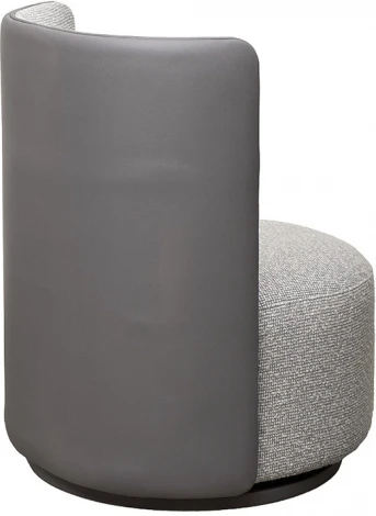 Кресло поворотное Duomo рогожка Santo1400+Enzo965 70*72*90см Garda Decor арт.DUOMO-K-Santo1400+Enzo965