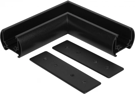 Коннектор угловой для шинопровода Round Elektrostandard Slim Magnetic 85135/00 накладной (черный)