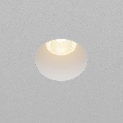 Встраиваемый светильник светодиодный под гипсокартон Maytoni Dip DL122-15W-3K-TRS-W