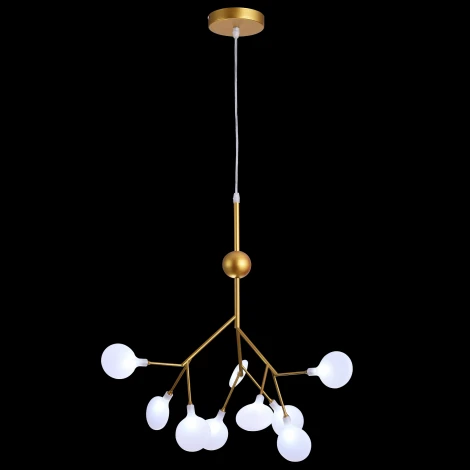 Подвесная люстра Natali Kovaltseva Grace 75124/6С GOLD SATIN