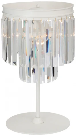 Интерьерная настольная лампа Vitaluce V5151-0/3L (220V, хрусталь, выключатель)