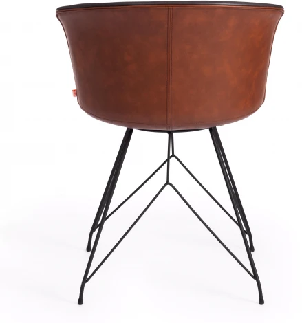 Стул KRANZ (mod. 9322М) экокожа / пластик , 53 х 55 45 76,5, Grey (Cерый) 7 Brown (Коричневый) 9 черный Tetchair 15513