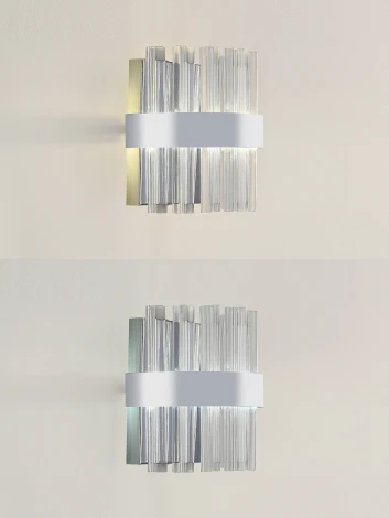 Настенный светильник Natali Kovaltseva Royalton LED LAMPS 81126/1W (220V, хрусталь)