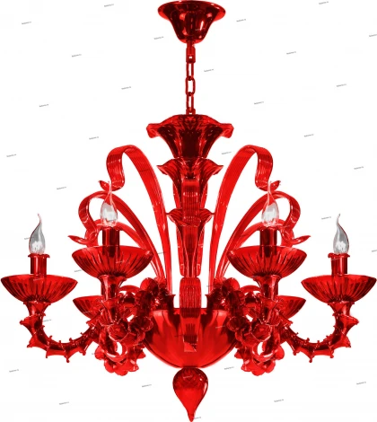 Подвесная люстра Donolux Opera S110188/6red