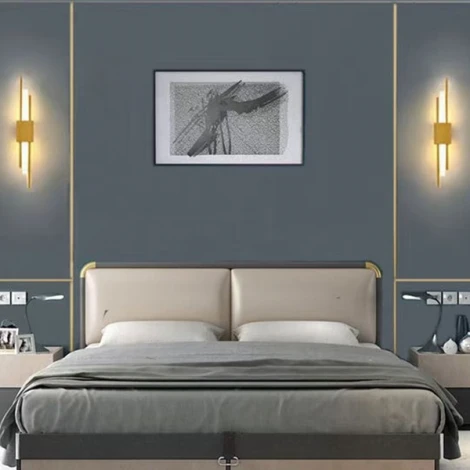 Настенный светильник Chord C Brass By ImperiumLoft Chord-C01 (LED, 220V)