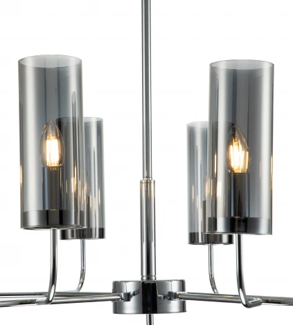 Люстра потолочная на штанге Balletto V000258 (13014/8R Chrome ) (220V)